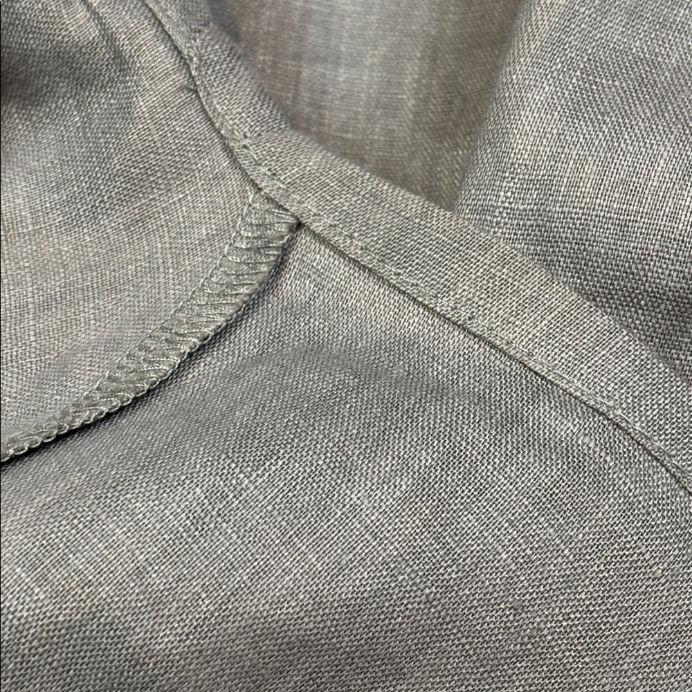 PLANET 100% linen Gray Women's Skirt. Size 3 - Picture 6 of 13